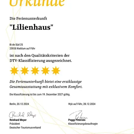Lilienhaus * Nieblum
